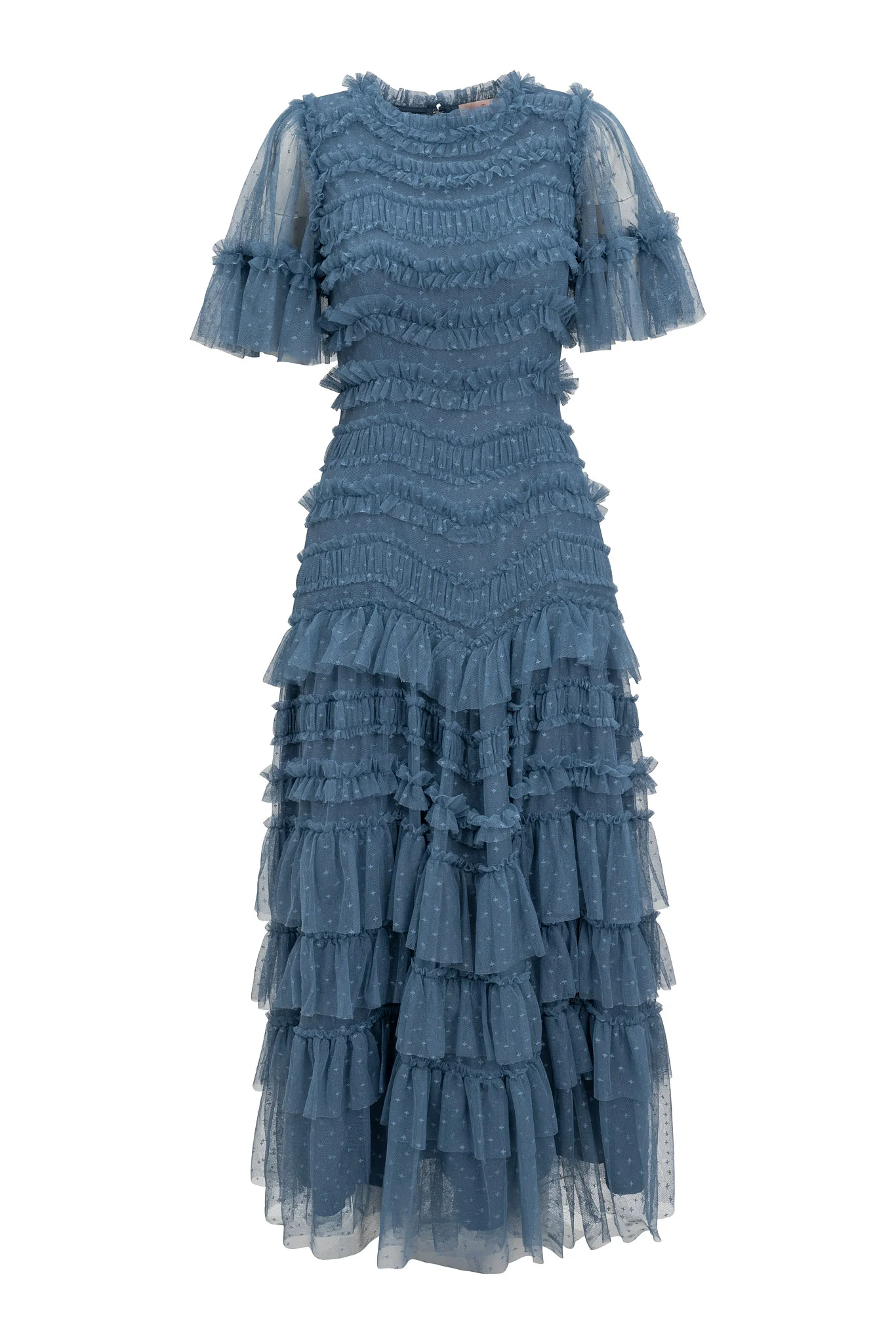 Adriana Dress in Blue - Image 8
