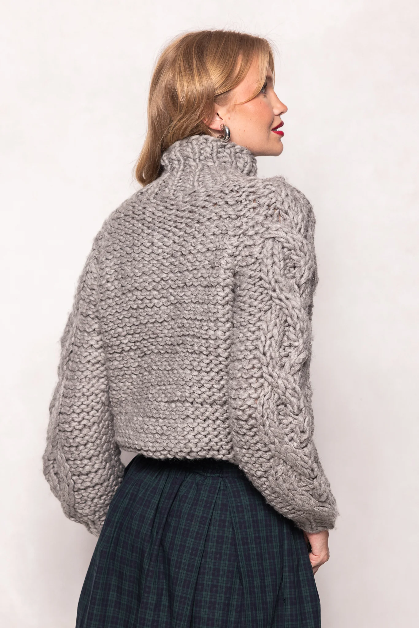 Allegra Sweater in Gray - Image 4