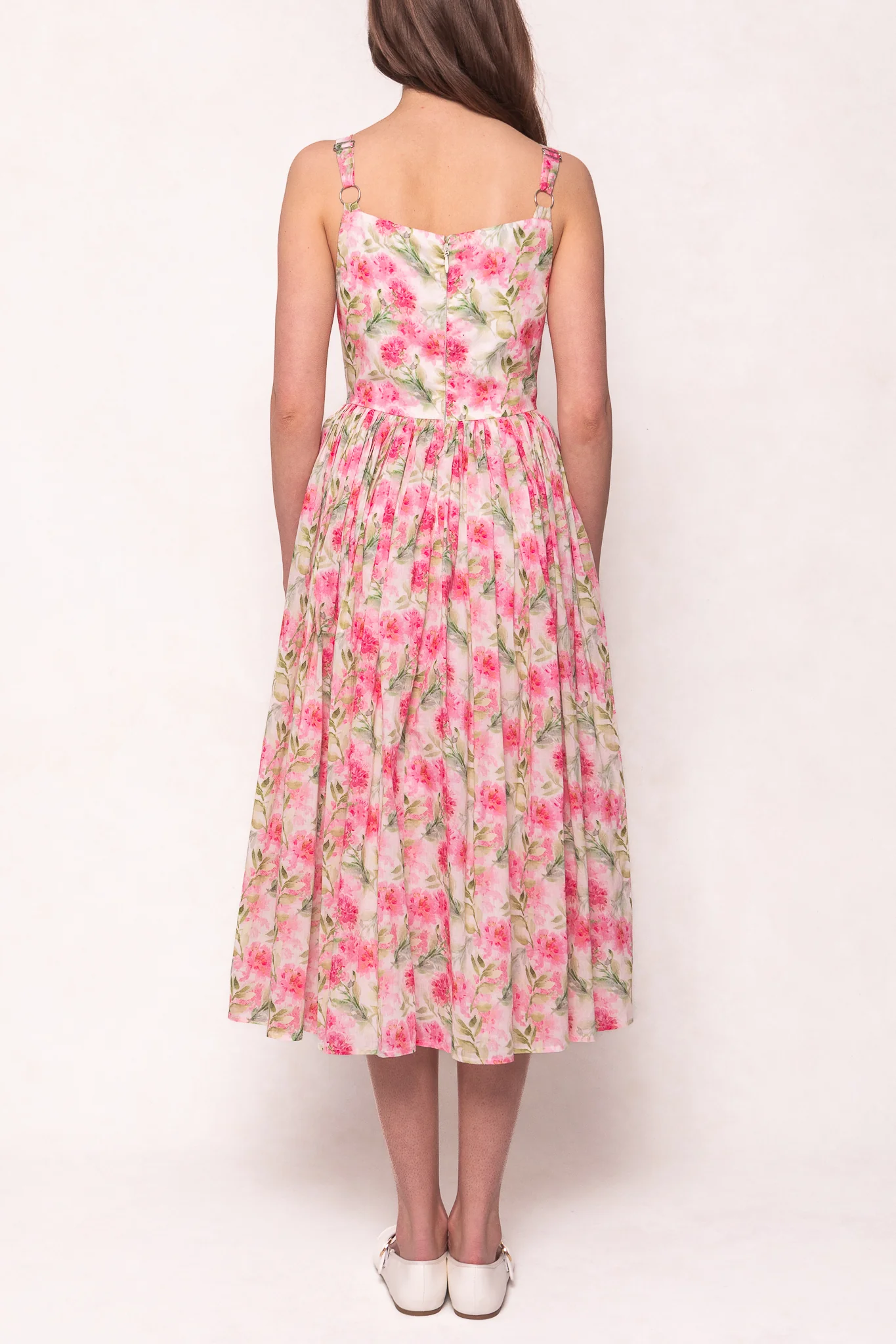 Ballerina Tank Dress in Pink Floral - Image 5