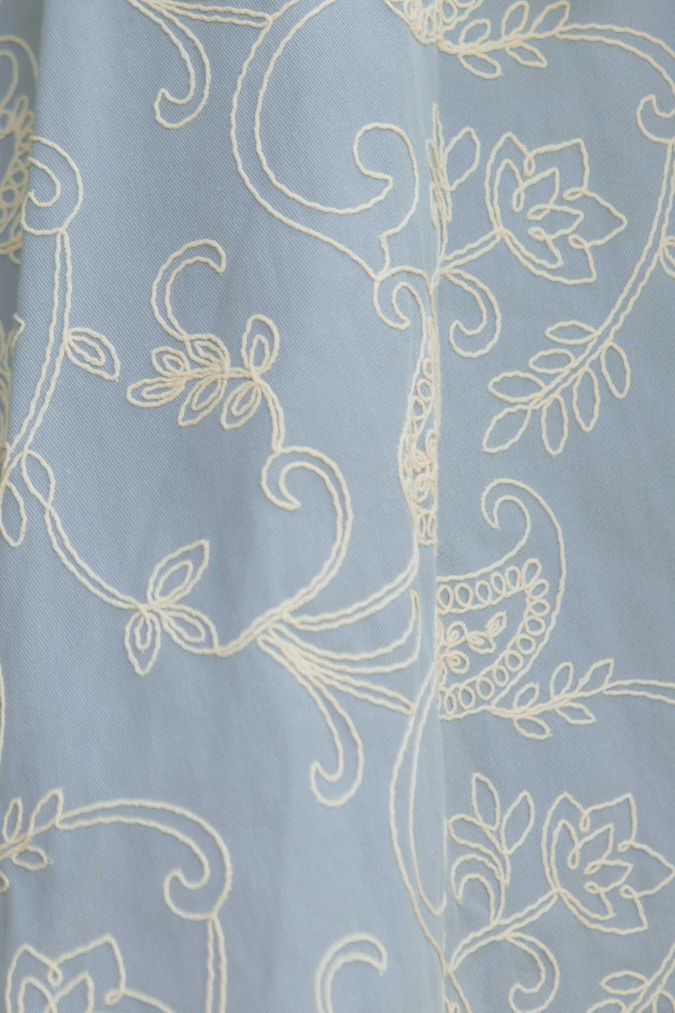Bennett Dress in Cream Embroidery - Image 6