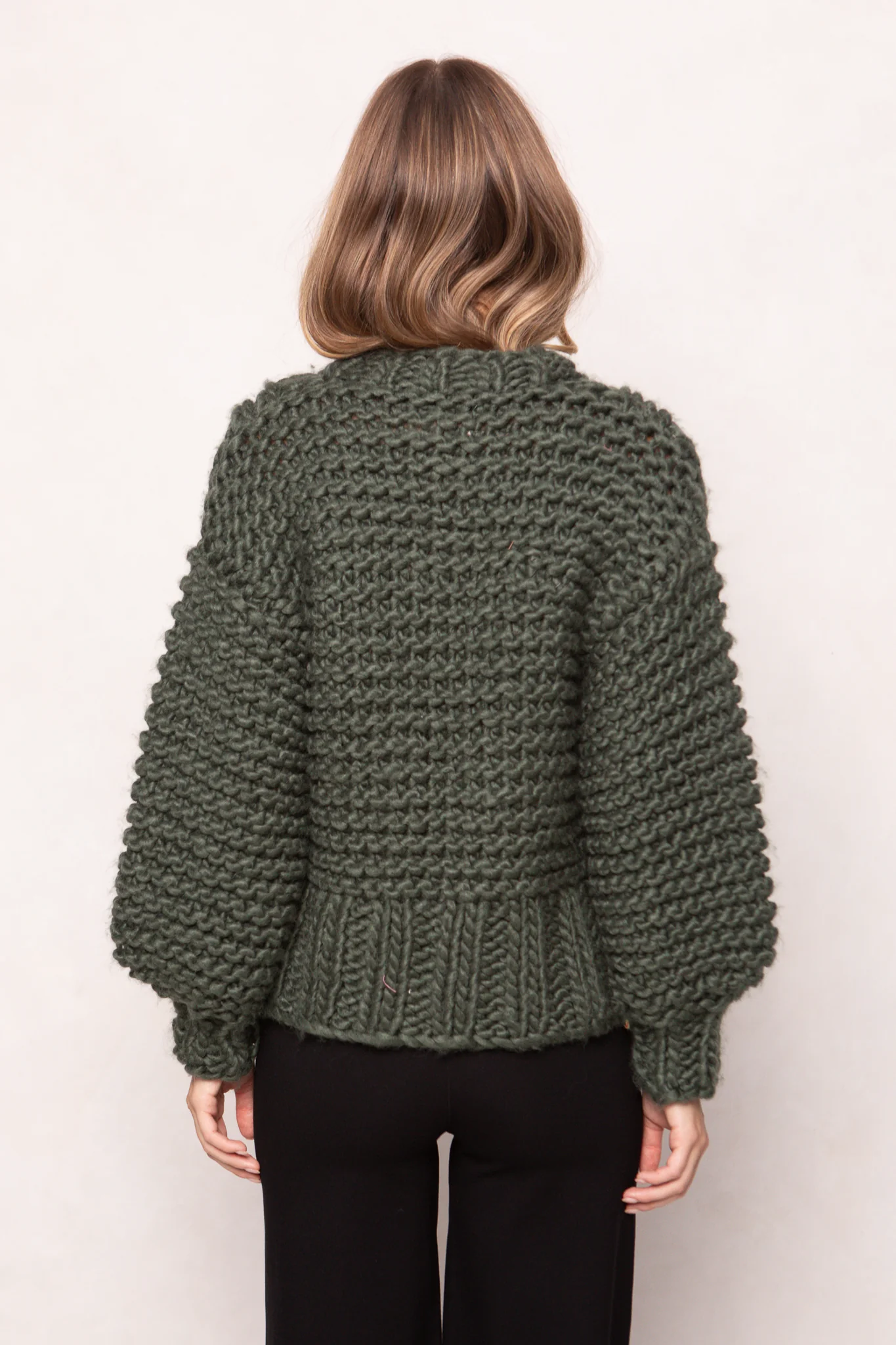 Erica Sweater in Emerald - Image 5