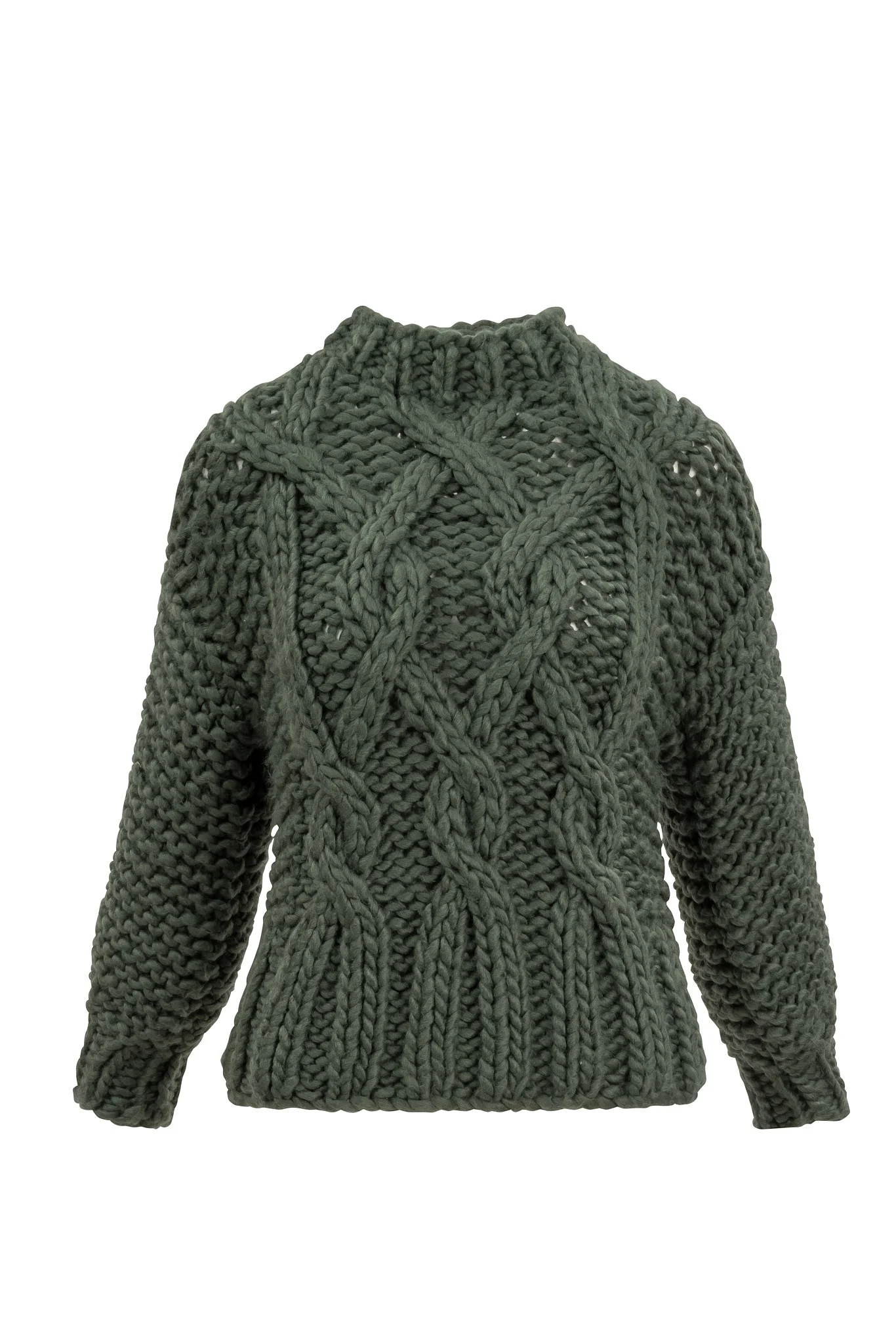 Erica Sweater in Emerald - Image 7