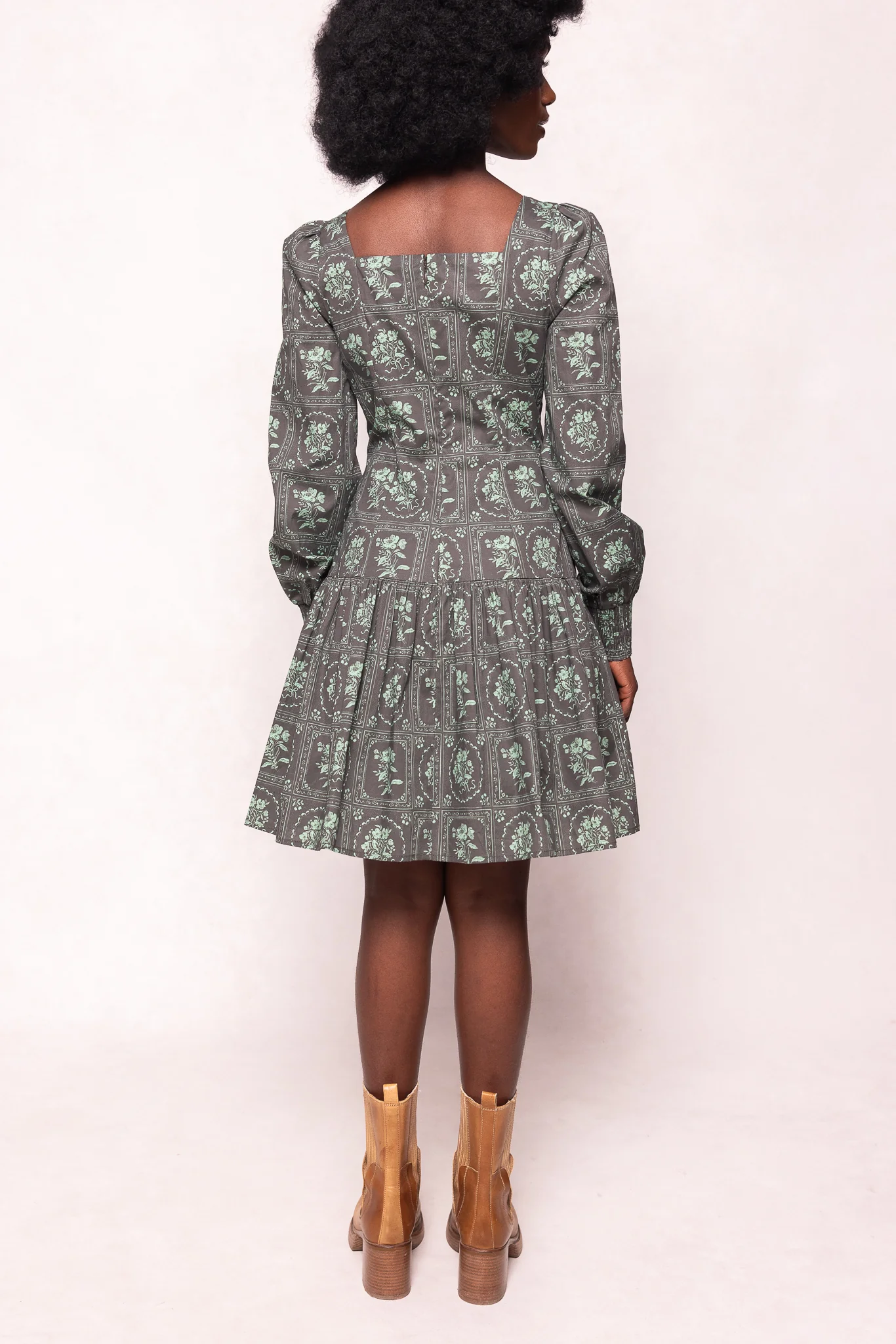 Finn Dress in Garden Tile - Image 5