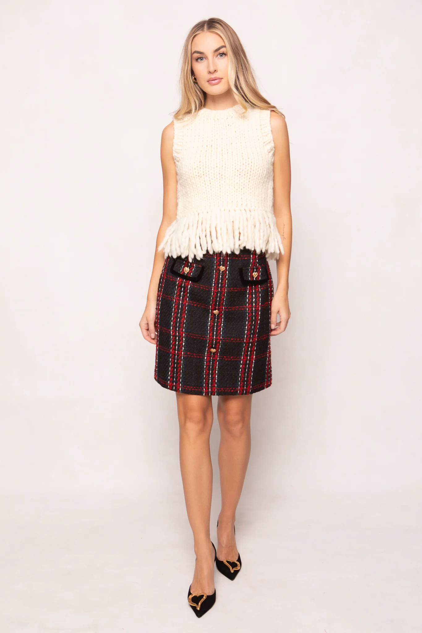 Gia Sweater in Cream - Image 3