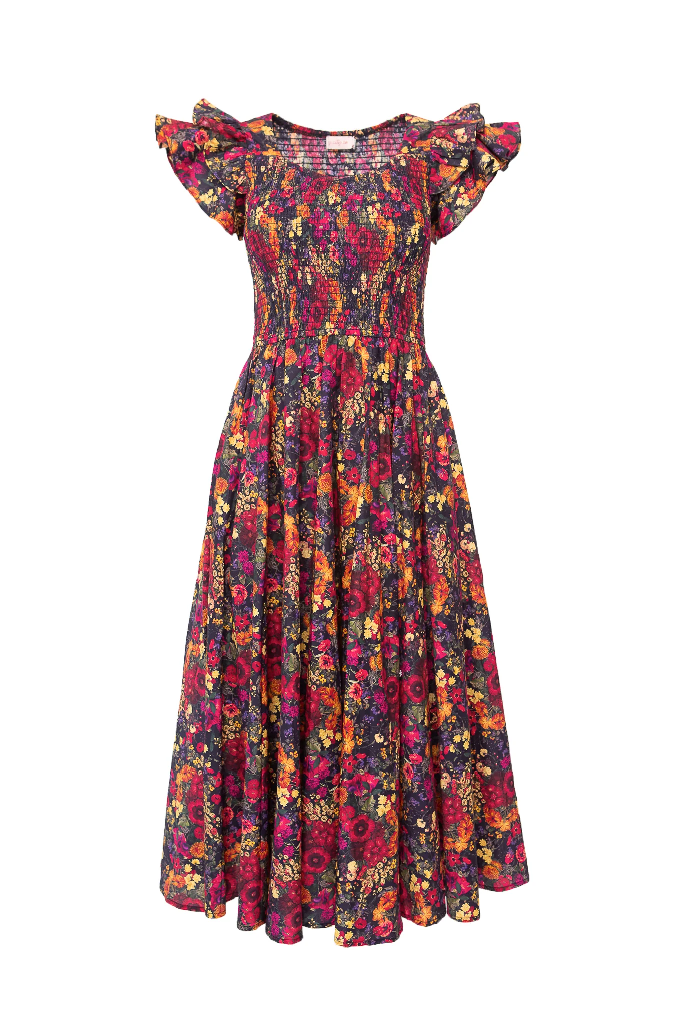 Hattie Dress in Night Garden - Image 8