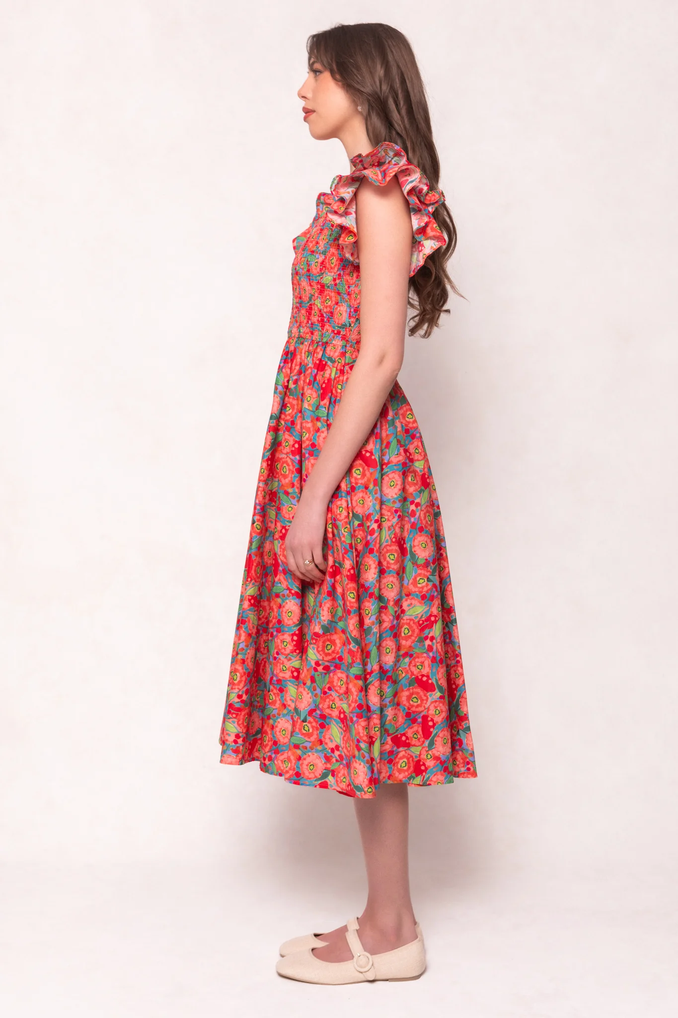 Hattie Dress in Poppy - Image 5