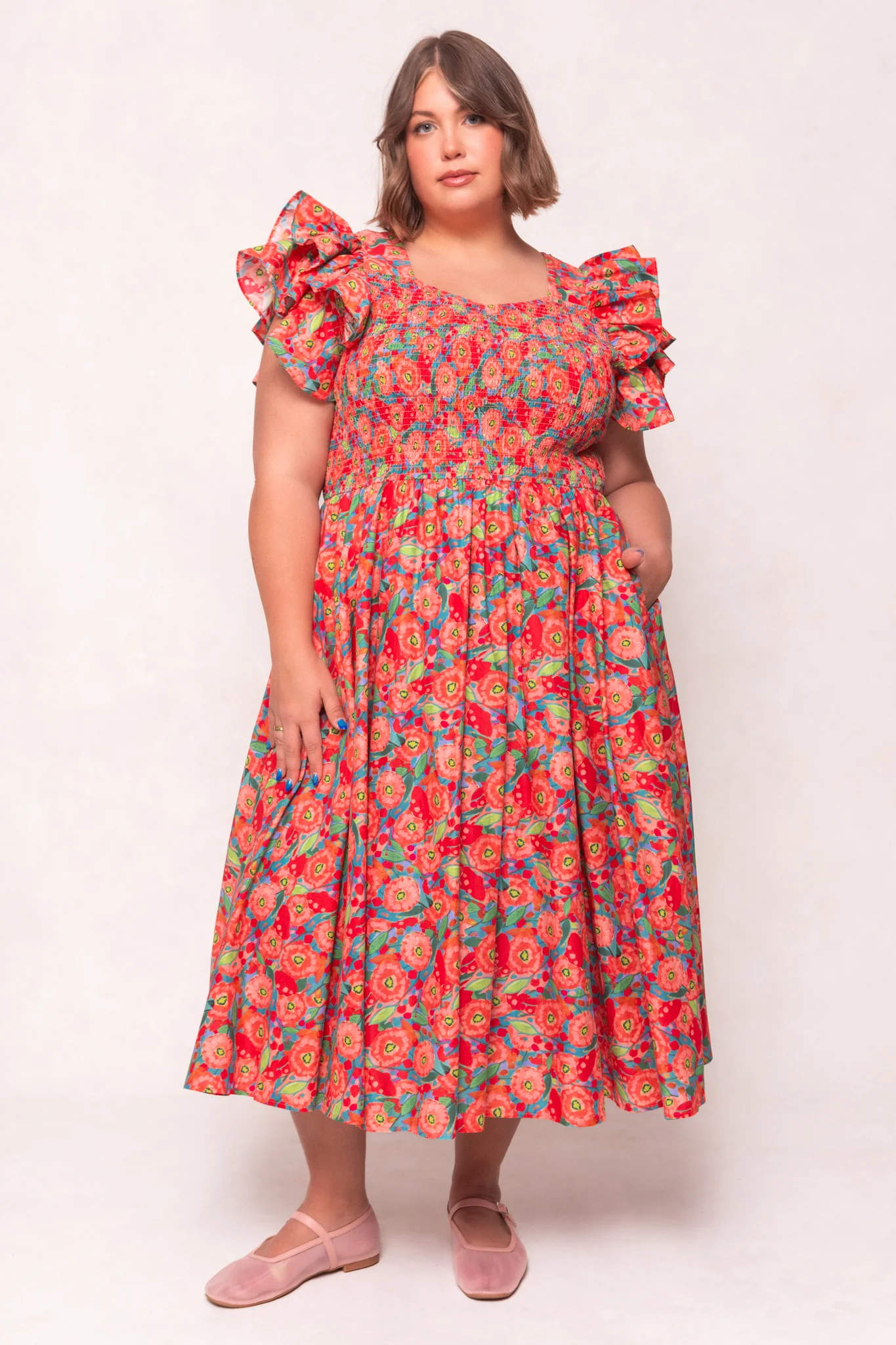 Hattie Dress in Poppy - Image 8