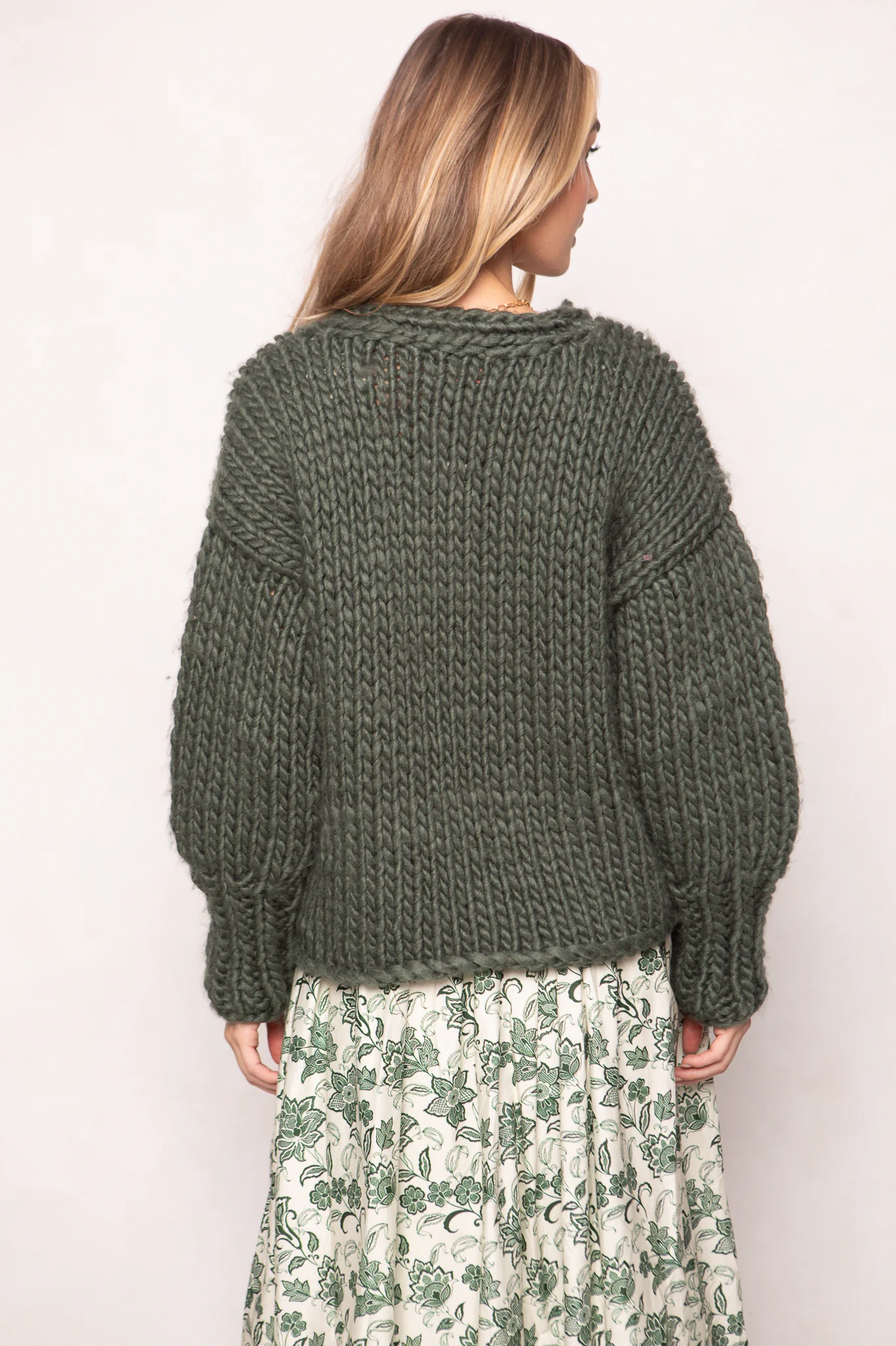 Ines Sweater in Green - Image 3