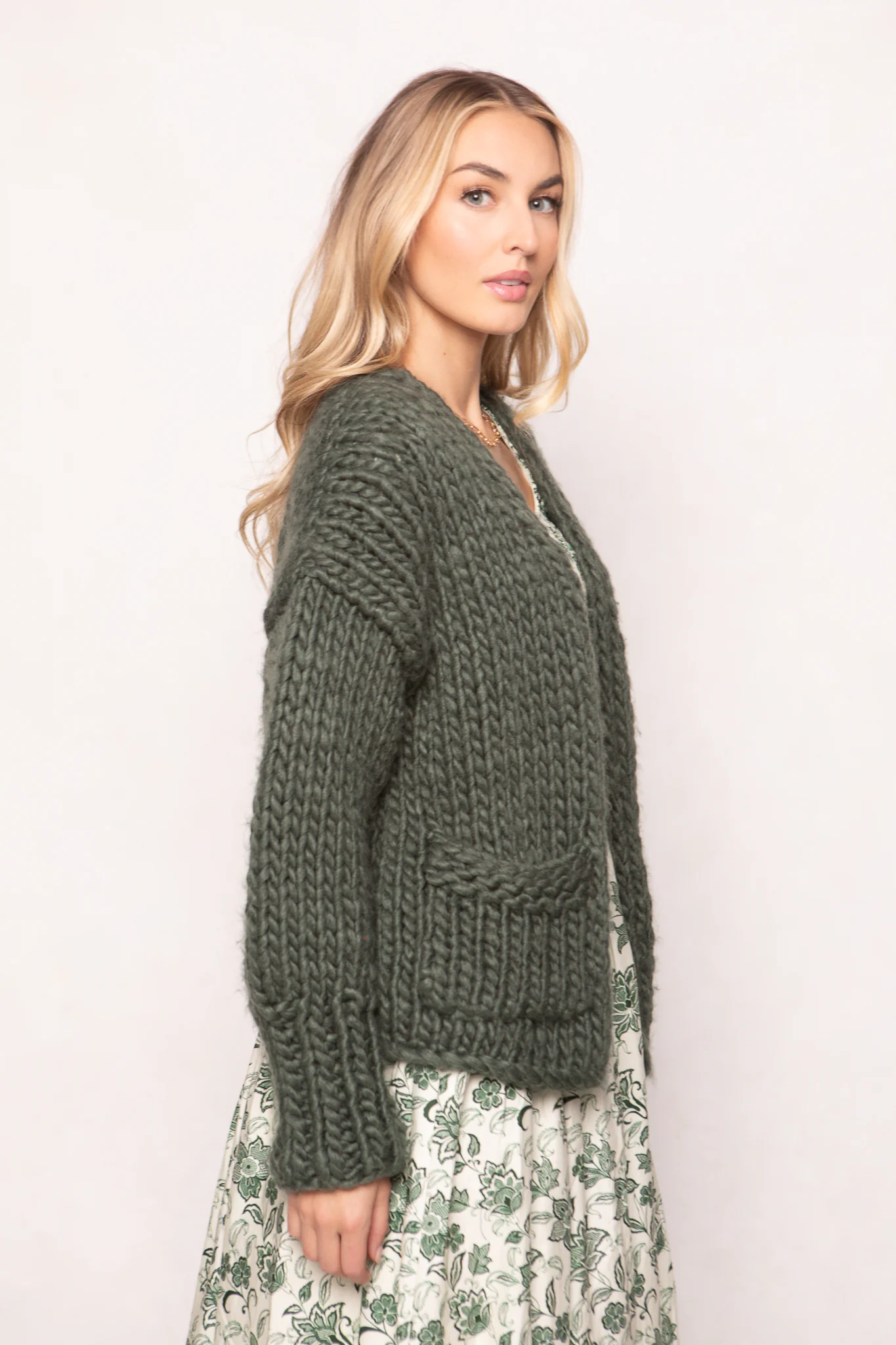 Ines Sweater in Green - Image 5