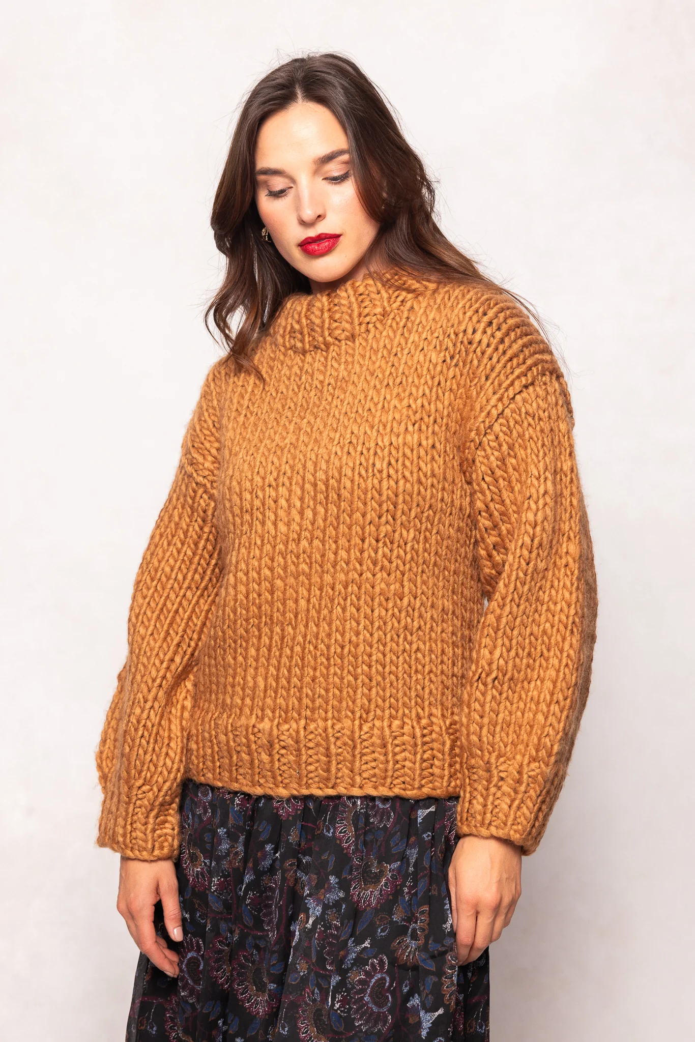 Ira Sweater in Almond - Image 3
