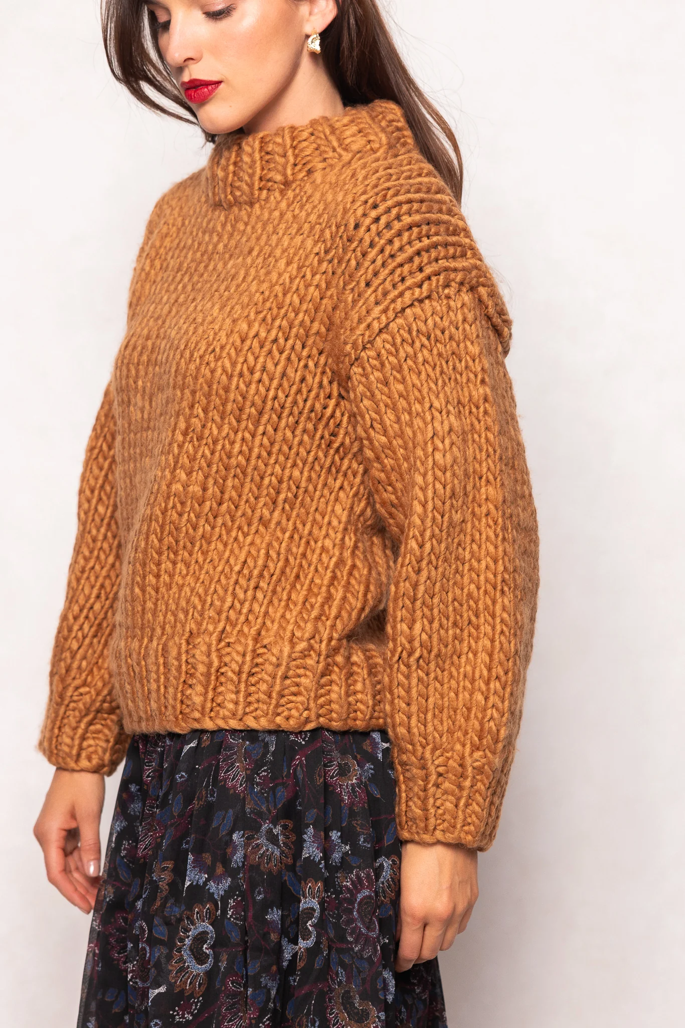 Ira Sweater in Almond - Image 4