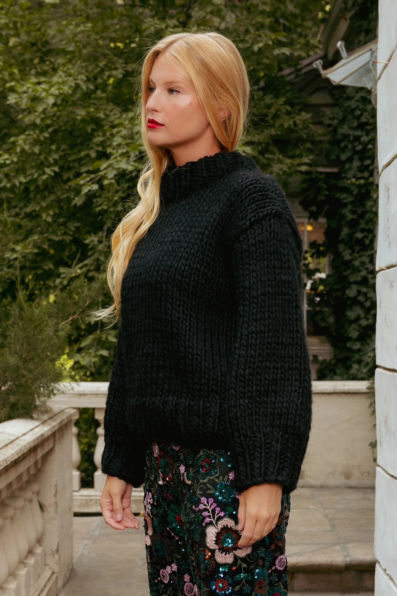 Ira Sweater in Black - Image 3