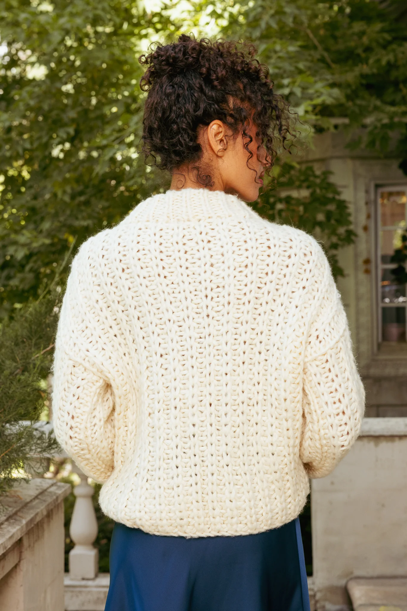 Julia Sweater in Cream - Image 3