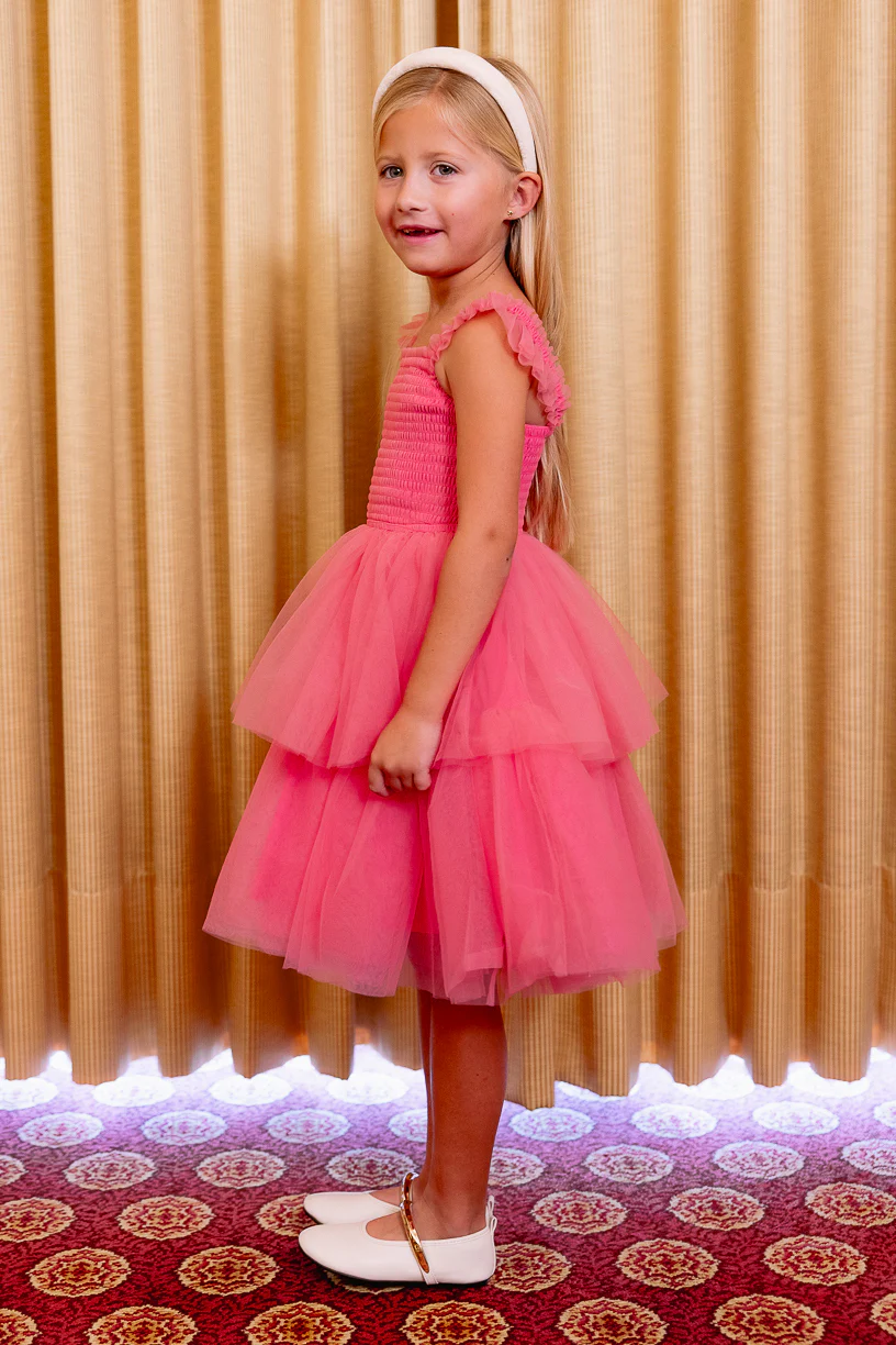 Mini Liza Dress in Pink - Image 7