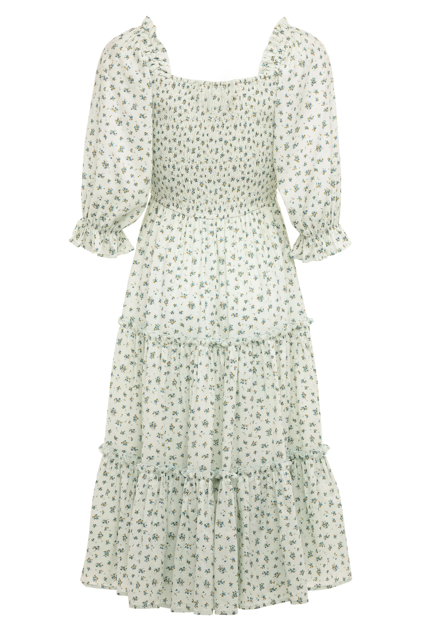 Madeline Dress in Blue - Image 7