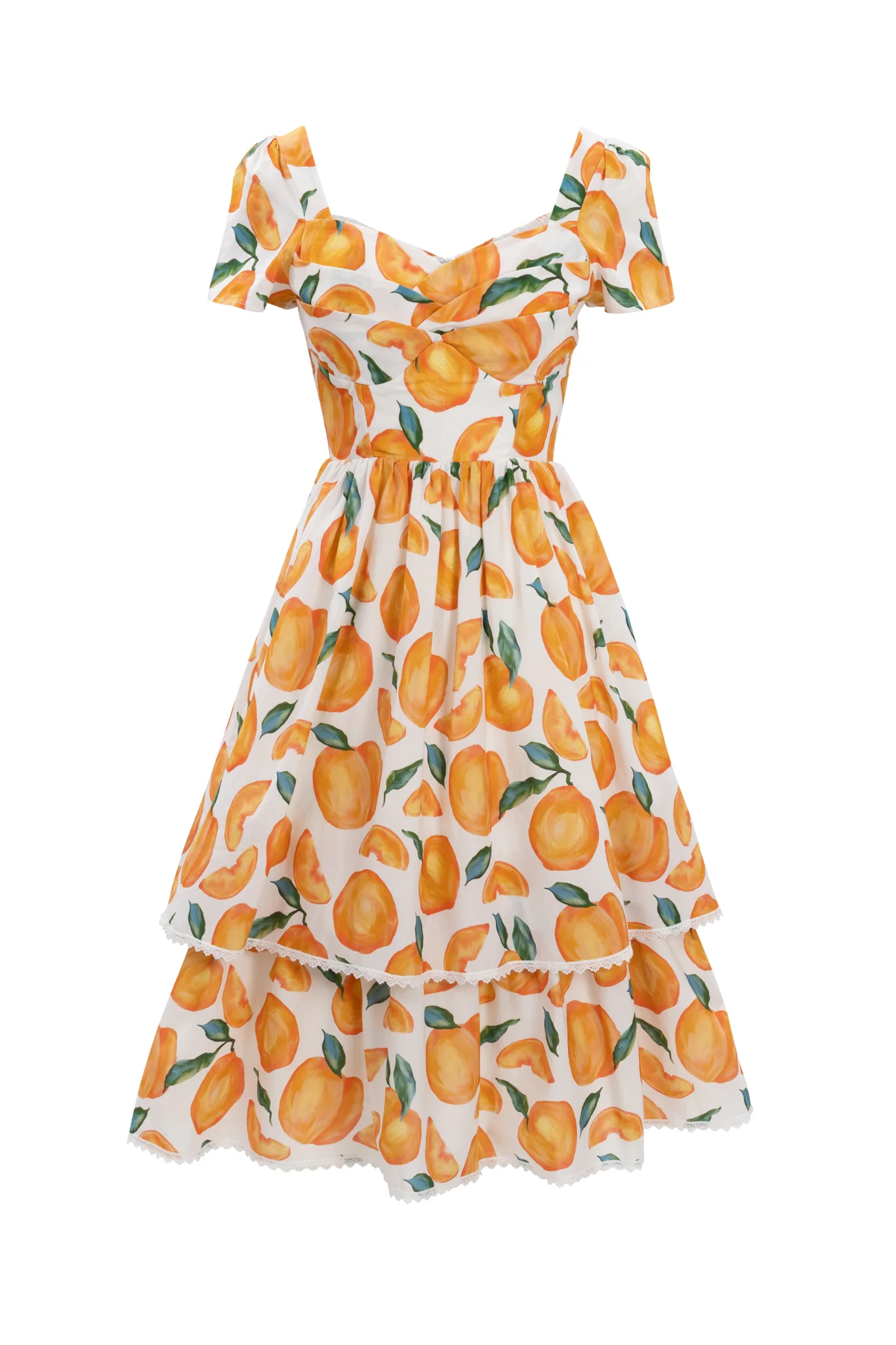 Marie Dress in Citrus - Image 7