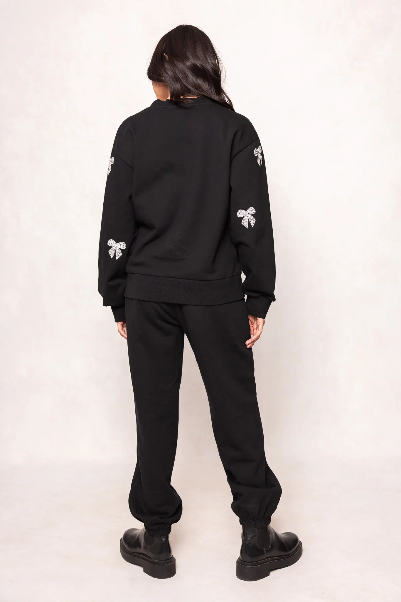 Micah Jogger Sweatpants in Black - Image 6