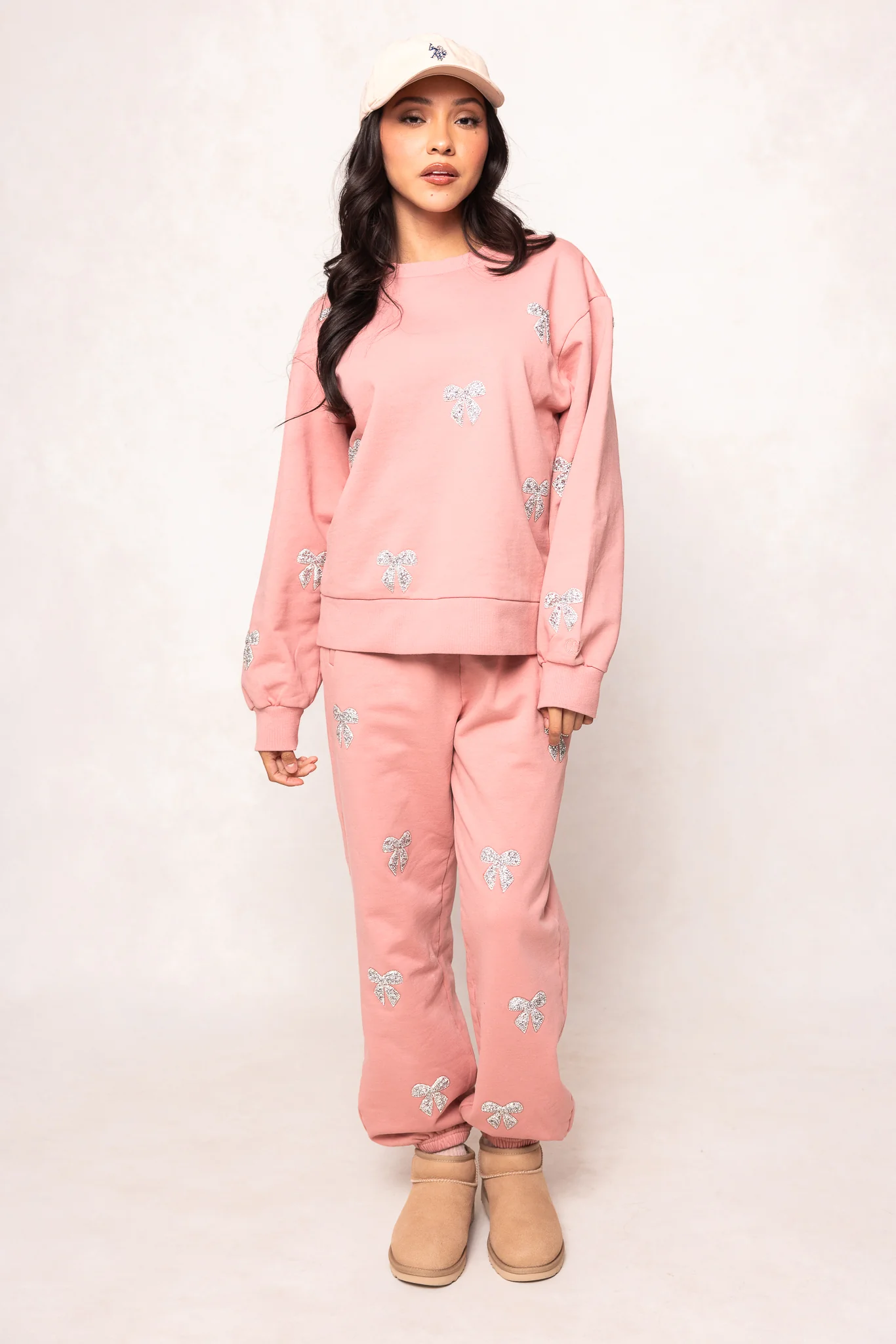 Micah Jogger Sweatpants in Pink - Image 5