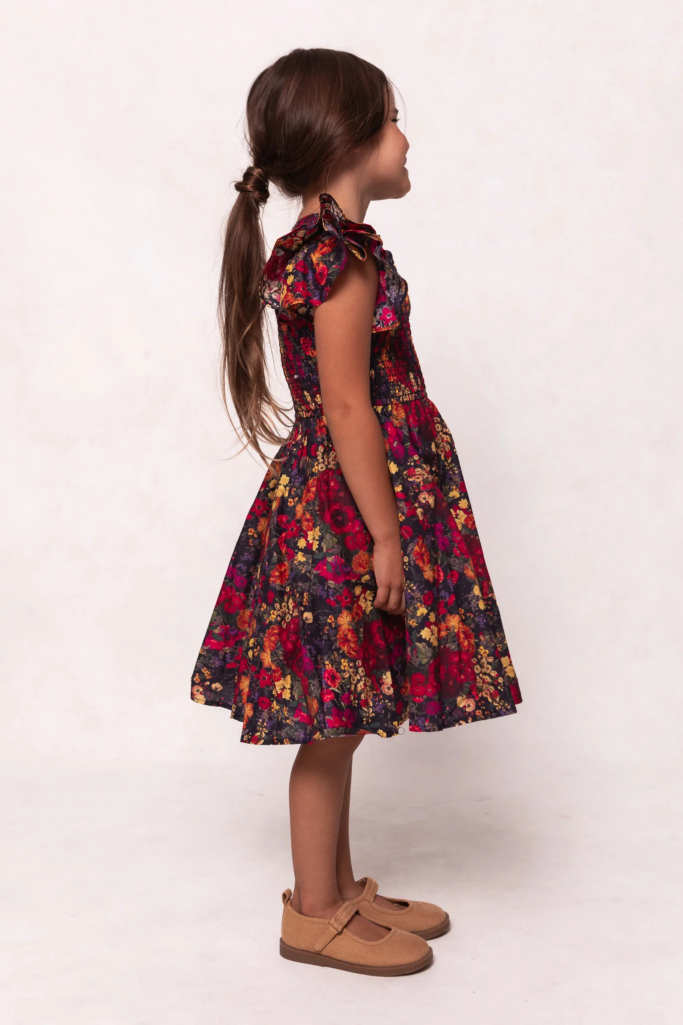 Mini Hattie Dress in Night Garden - Image 5