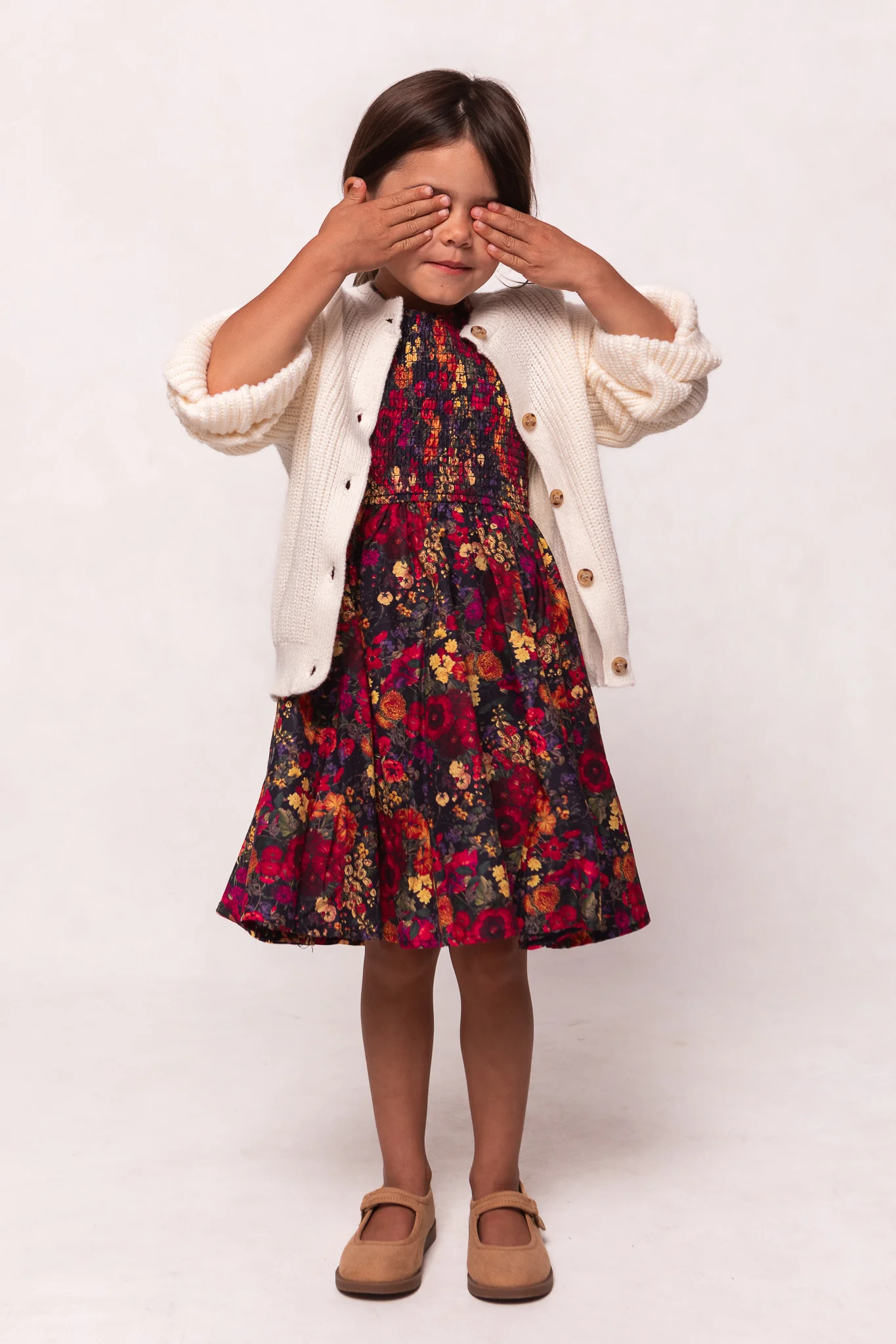 Mini Hattie Dress in Night Garden - Image 6