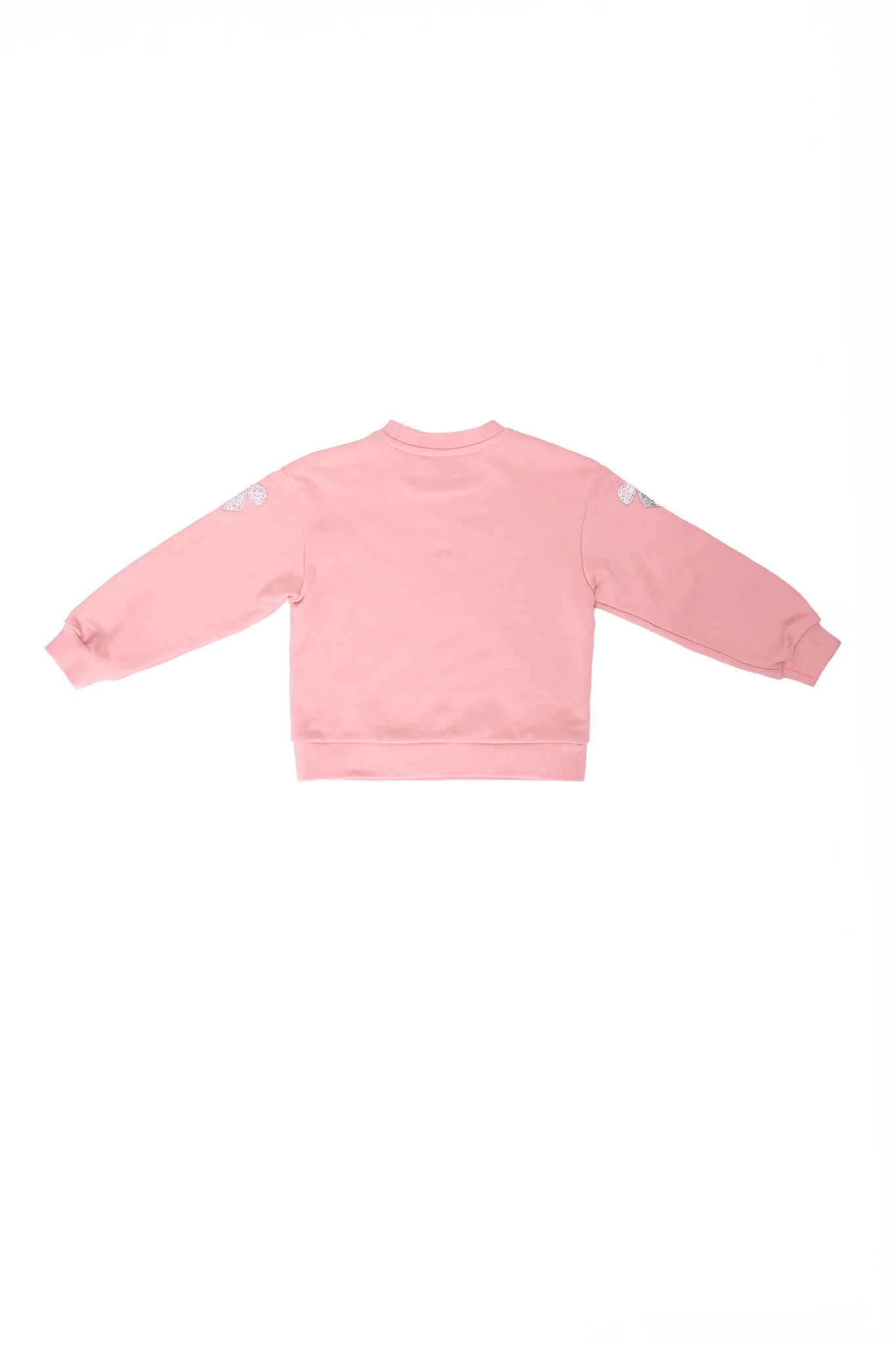 Mini Micah Crew Neck Sweatshirt in Pink & Bows - Image 8