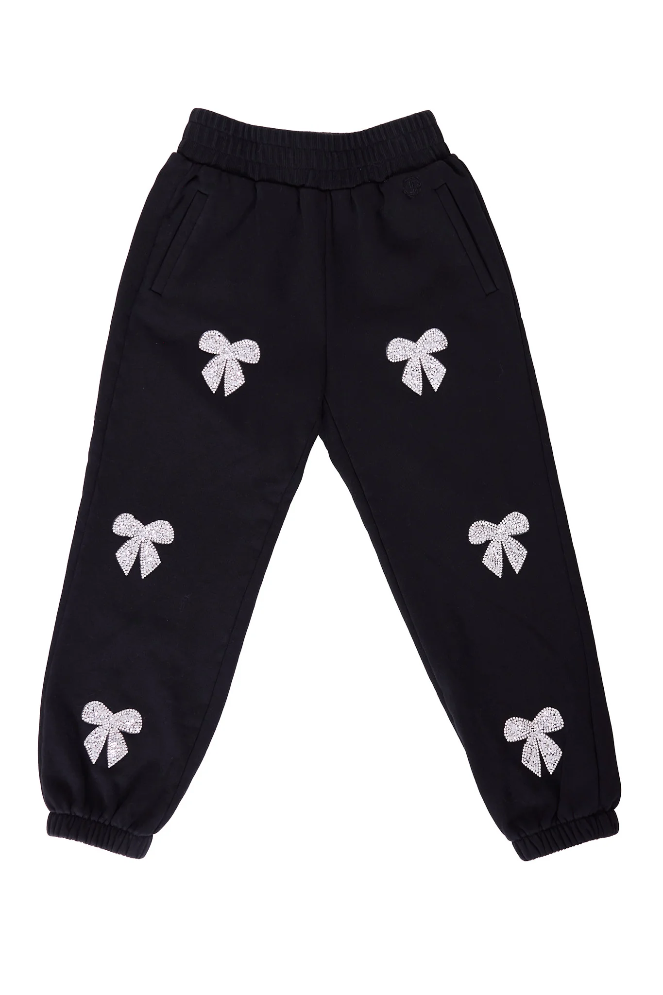 Mini Micah Jogger Sweatpants in Black - Image 6