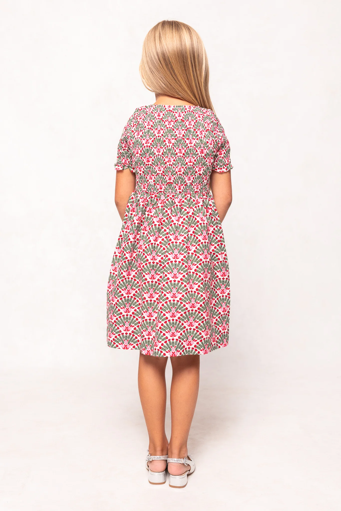 Mini Parker Dress in Floral Fan - Image 5