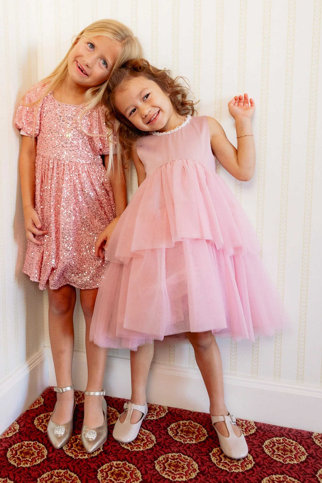 Mini Rainie Dress in Rose - Image 4