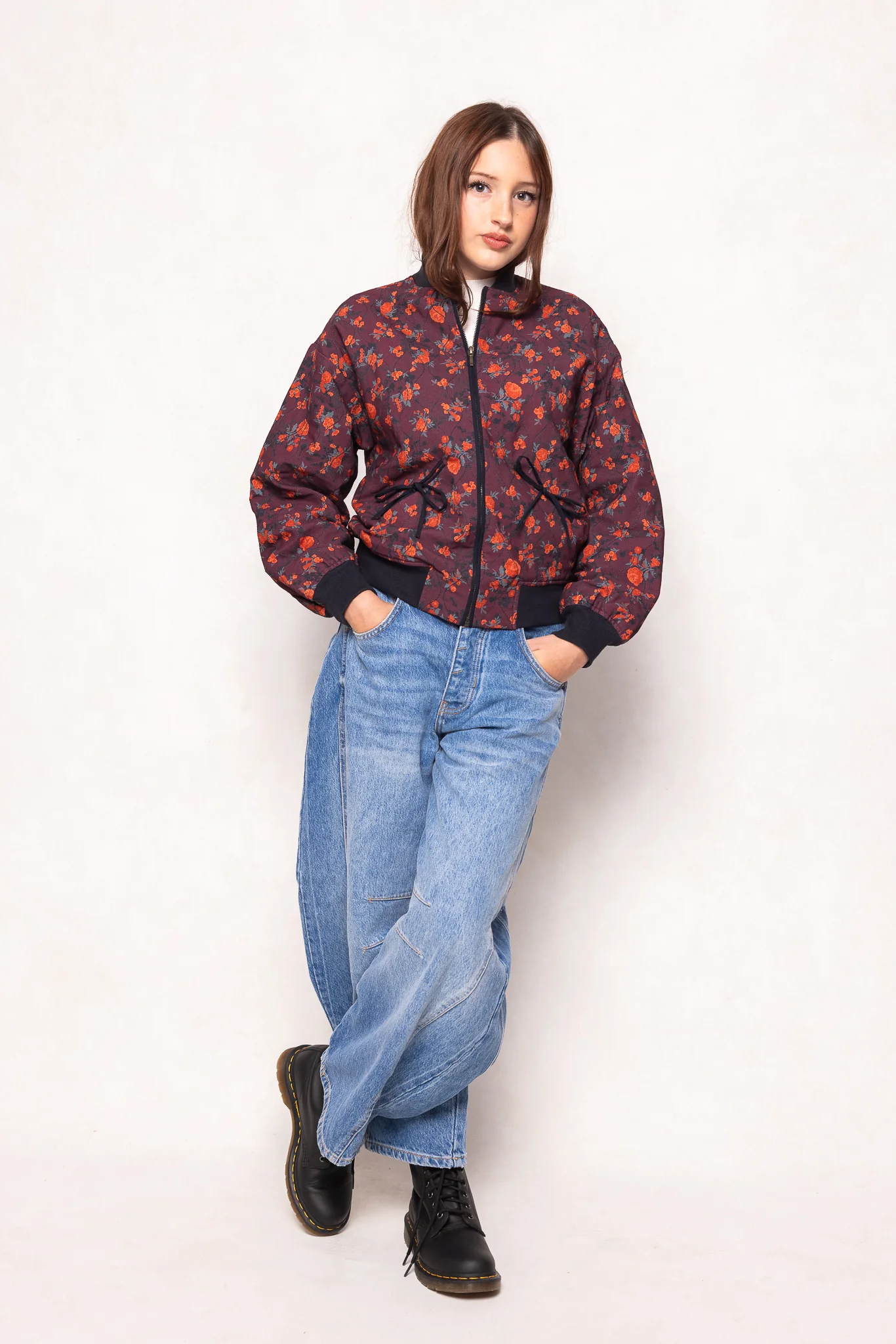 Mini Valerie Jacket in Marigold Floral - Image 6