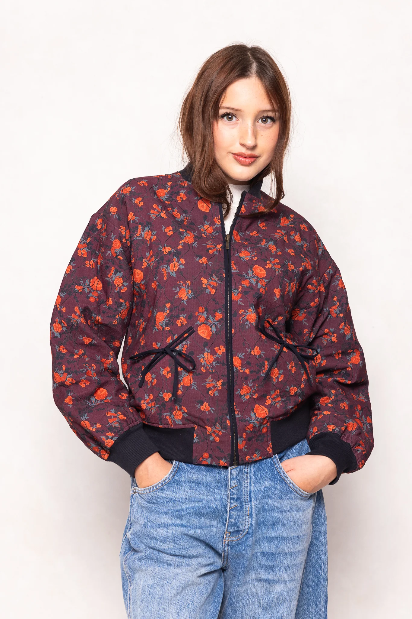 Mini Valerie Jacket in Marigold Floral - Image 7