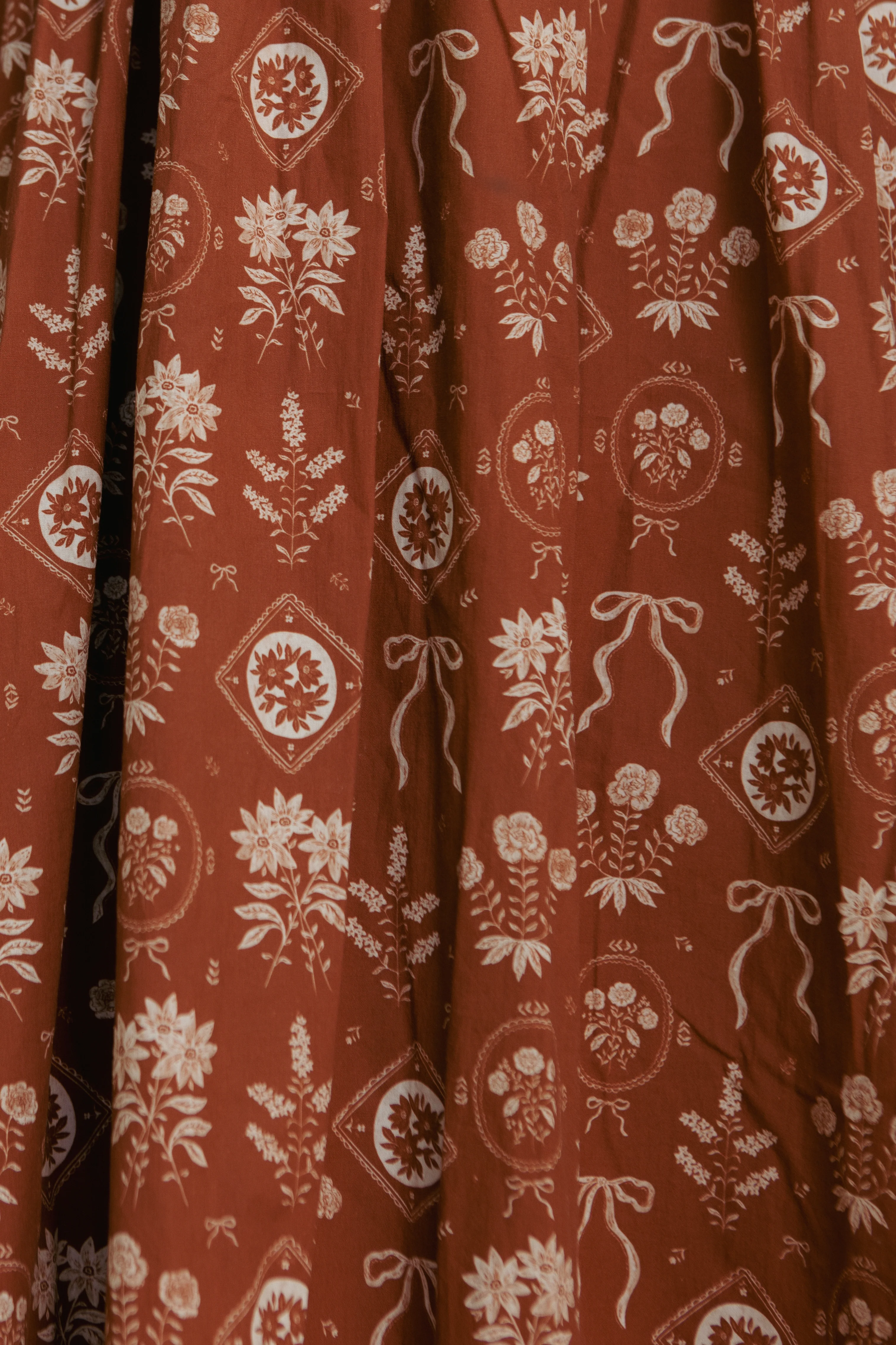 Nash Dress in Sepia Bows - Image 4