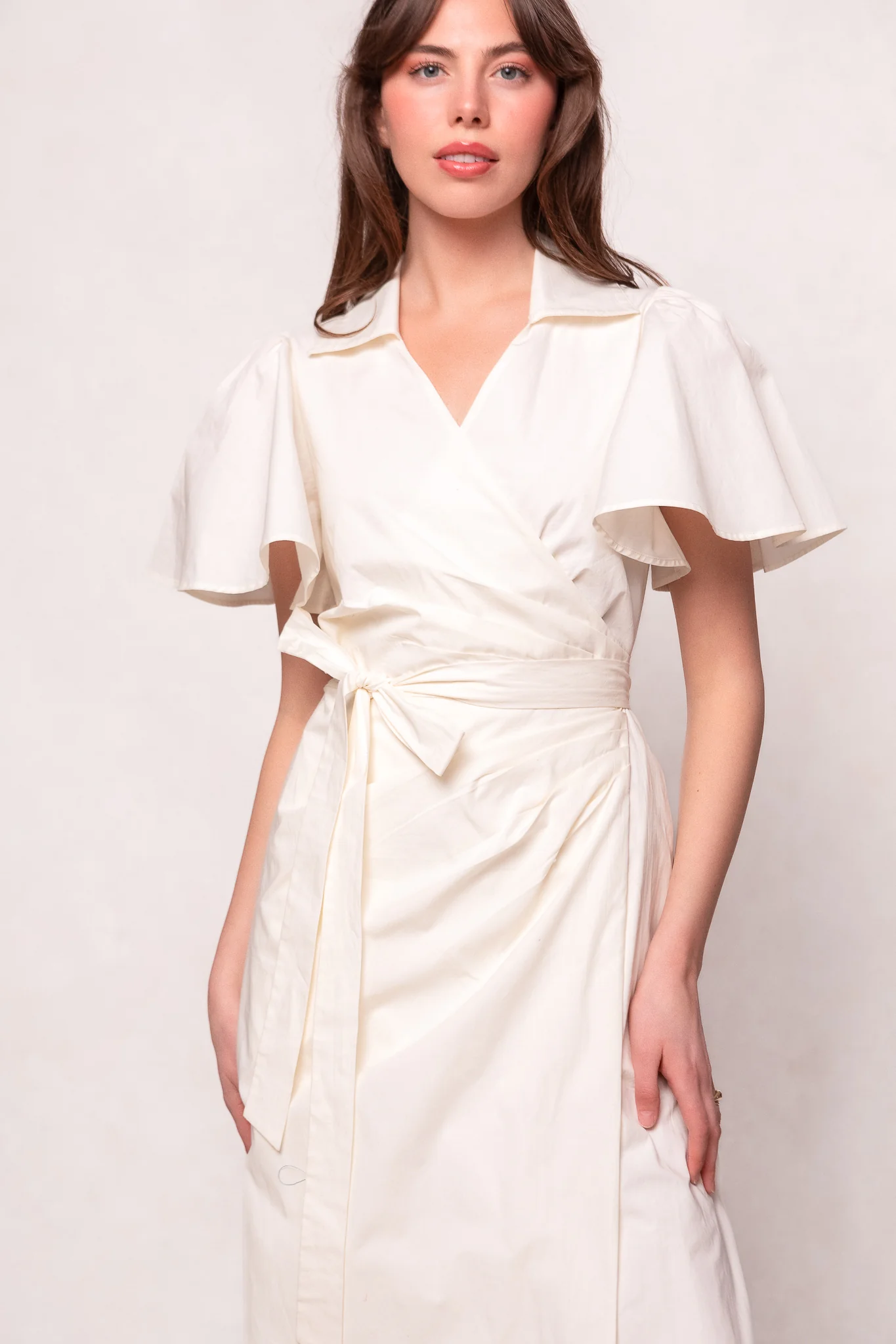 Shelby Dress in Ivory - Image 3