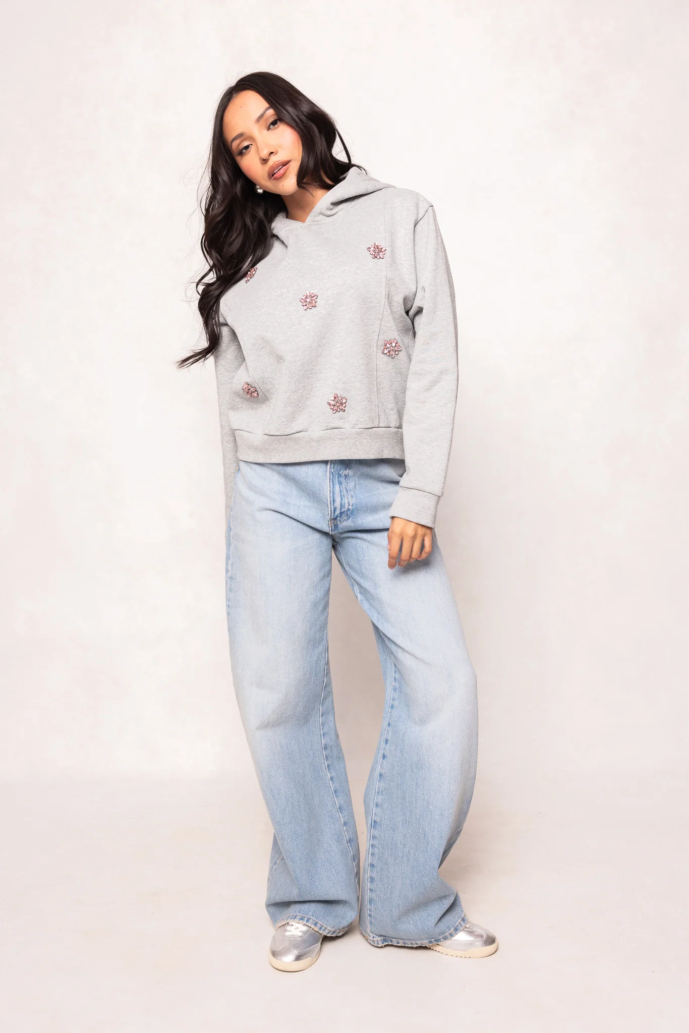 Skylar Hoodie in Heather Gray - Image 4