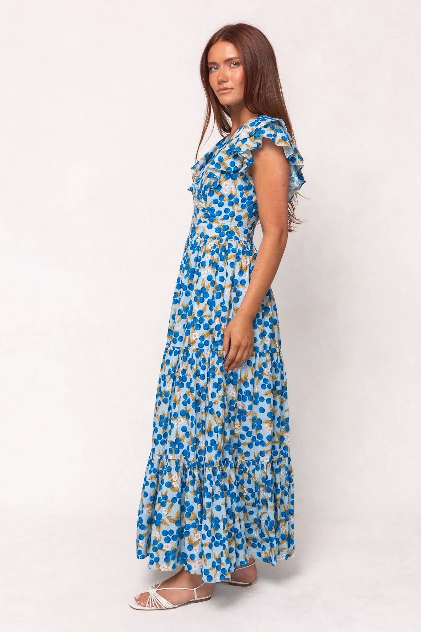 Trixie Dress in Blueberry - Image 5