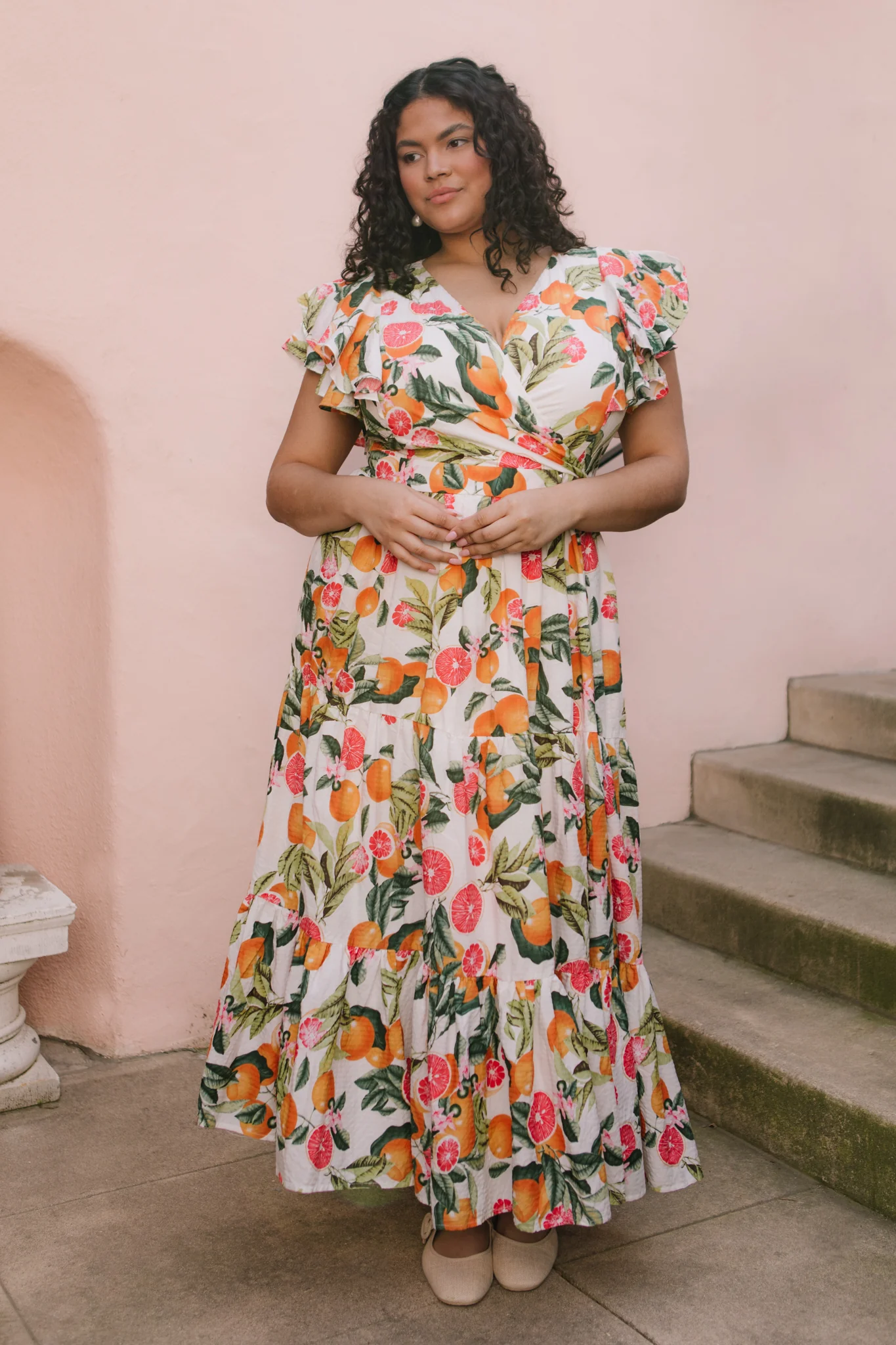 Trixie Dress in Citrus - Image 7